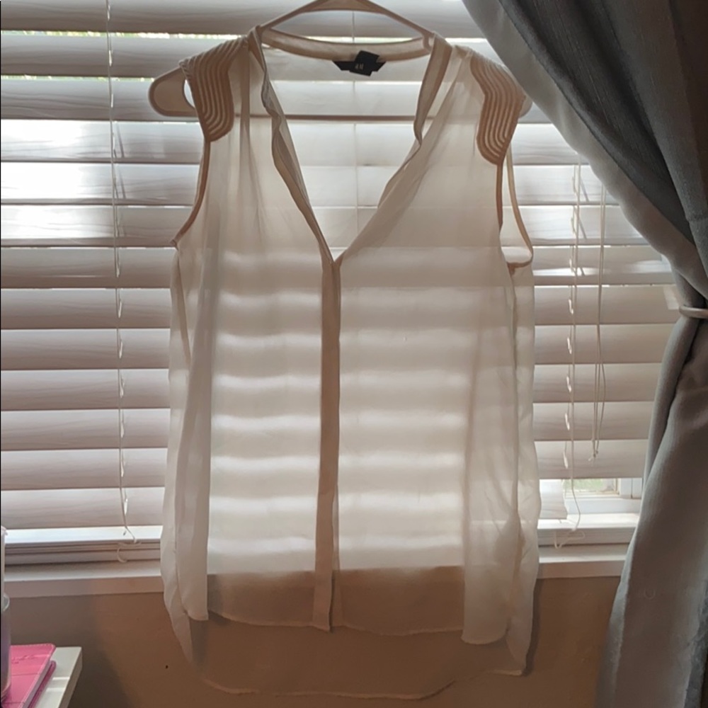 Sheer muscle cami